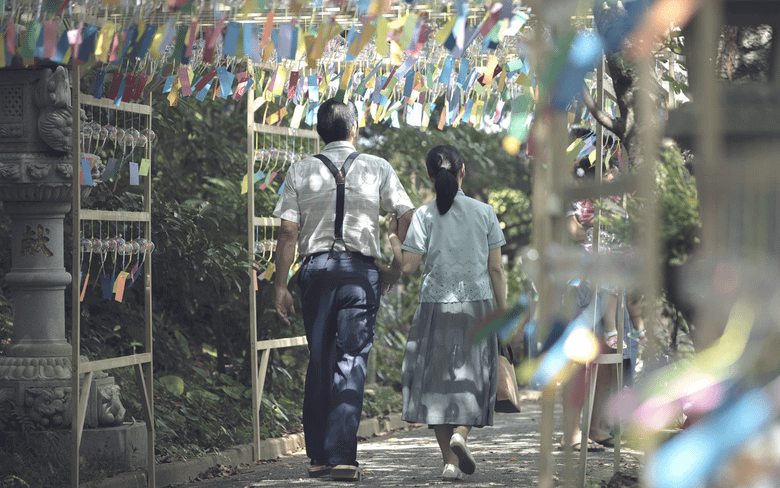 映画 めんたいぴりり パンジーの花