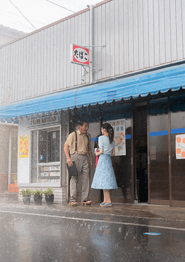 映画 めんたいぴりり パンジーの花 撮影現場